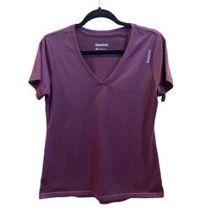 Ladies Reebok Speedwick Burgundy/Maroon Tee‎ Size M